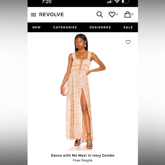 chinese dress ladies Free People Sundrenched Maxi Dress – The Farmer's Daughter main image 1